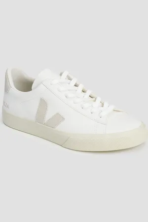 Veja Chaussures en cuir blanches pour femmes Campo