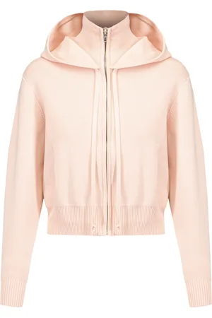 LIVE THE PROCESS Sweat-shirt CROP KNIT HOODIE