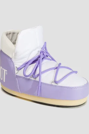 Moon Boot Bottes de neige pour femmes Pumps Bi-Color Violet