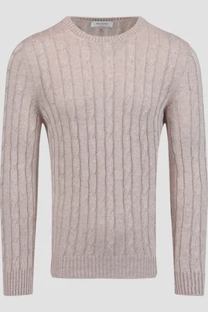 Gran Sasso Pull en lin pour hommes