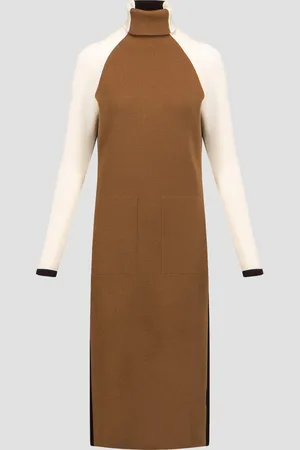 Deha Robe en tricot avec col