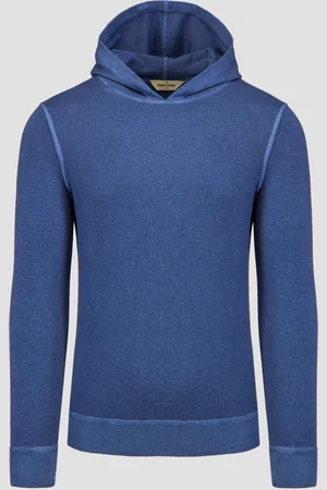 Gran Sasso Pull à capuche pour homme Vintage