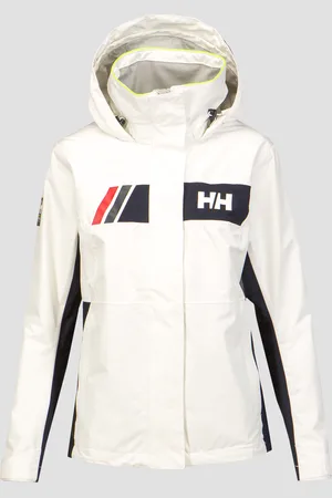 Helly Hansen Veste de voile blanche pour femmes W Newport Inshore Jacket