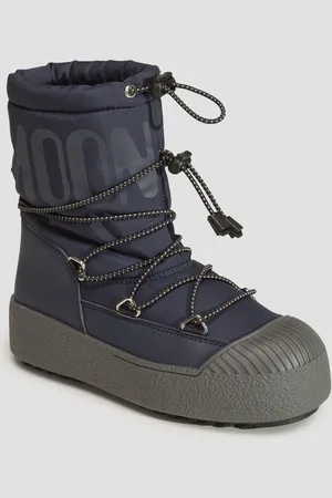 Moon Boot Bottes de neige pour enfants Jtrack Polar Bleues
