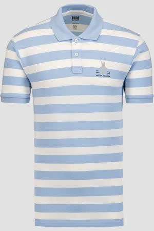 Helly Hansen Polo blanc et bleu pour hommes Koster Polo