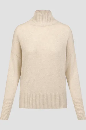 Allude Pull en cachemire pour femmes Mockneck