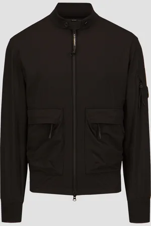 C.P. Company Veste de type bomber noire pour hommes C.P. Company Pro-Tek