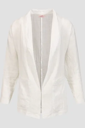 Deha Blazer en lin pour femmes