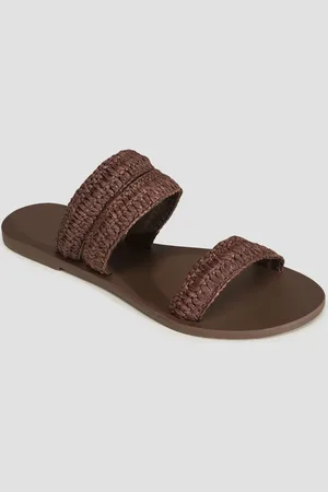 MANEBI Sandales tressées pour femmes Sandals