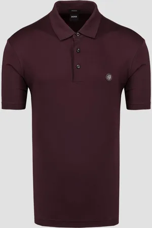 HUGO BOSS Polo marron pour hommes Hugo C-Parris