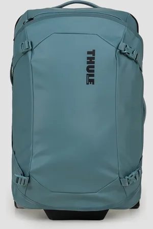 Thule Sac de sport à roulettes gris et bleu Chasm Carry On Wheeled Duffel Bag 40L