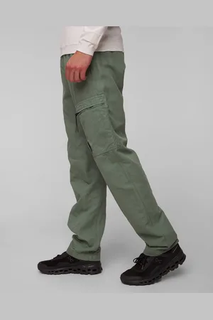 C.P. Company Pantalon en lin kaki pour hommes C.P. Company