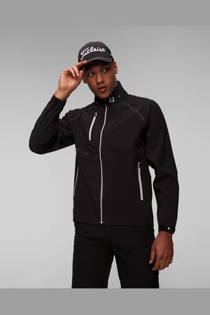FootJoy Veste de golf noire pour hommes Eu HydroTour