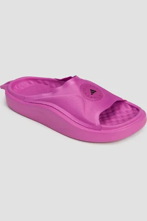 adidas Claquettes violettes pour femmes Slide