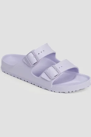 Birkenstock Sandales violettes pour femmes Arizona Eva Narrow