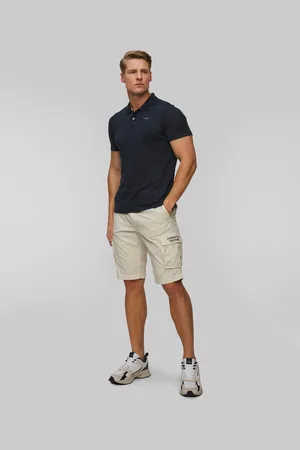 Aeronautica Militare Polo en lin pour hommes
