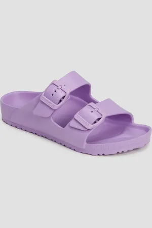 Birkenstock Sandales violettes pour enfants Arizona EVA Kids