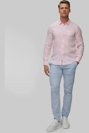 Vilebrequin Chemise en lin pour hommes Caroubis