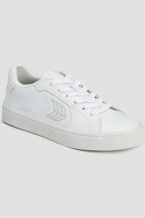 CARIUMA Sneakers en cuir pour femmes Salvas White Leather