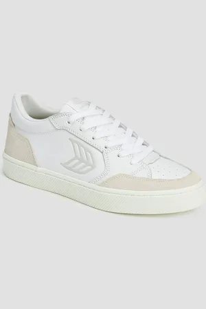 CARIUMA Sneakers en cuir pour hommes Valley White Leather Suede
