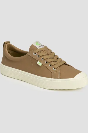 CARIUMA Chaussures de sport pour hommes OCA Low Burnt Sand Canvas