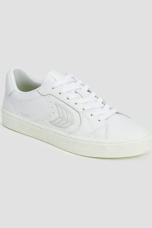 CARIUMA Sneakers en cuir pour hommes Salvas White Leather Ice Logo