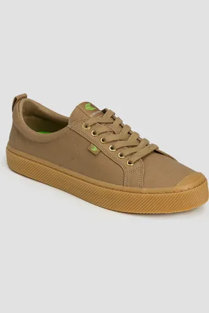 CARIUMA Chaussures de sport pour hommes OCA Low Gum Burnt Sand Canvas
