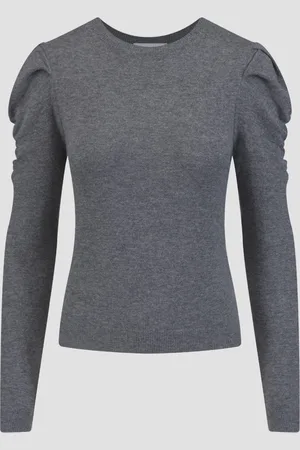 KUJTEN Pull en cachemire pour femmes Naoto Round Neck
