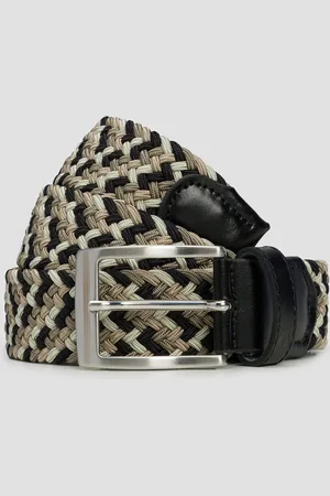 Alberto Ceinture pour hommes Multicolor Braided