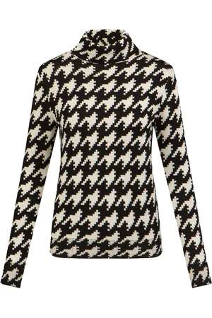 Perfect Moment Pull en laine HOUNDSTOOTH