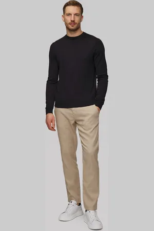 Bogner Pantalon chino avec lin pour hommes Riley G6