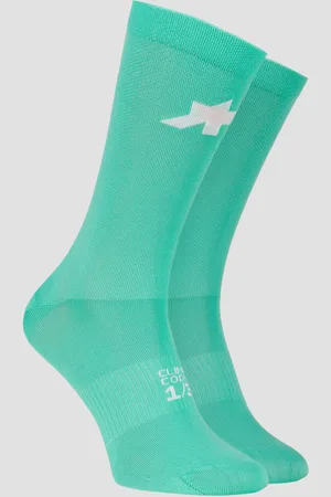 Assos Chaussettes de cyclisme vertes Racing Socks S11