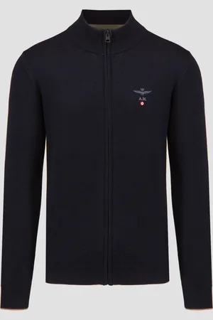 Aeronautica Militare Pull en laine pour hommes