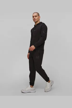 C.P. Company Pantalon de survêtement pour hommes C.P. Company Light Fleece Logo Sweatpants