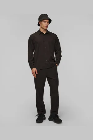 GOLDWIN Chemise noire pour hommes All Direction Light Hike Shirt
