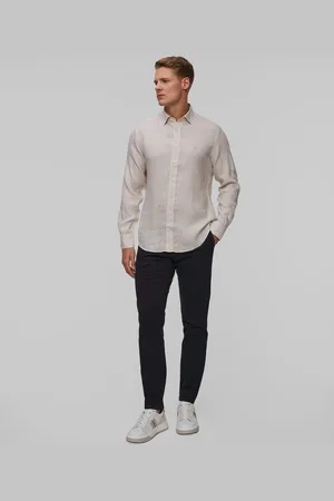 Bogner Chemise en lin pour hommes Timi