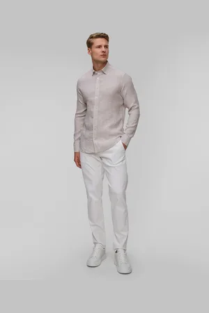Bogner Chemise en lin pour hommes Timi