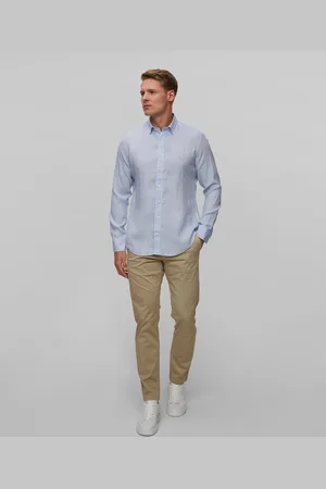 Bogner Chemise en lin pour hommes Timi