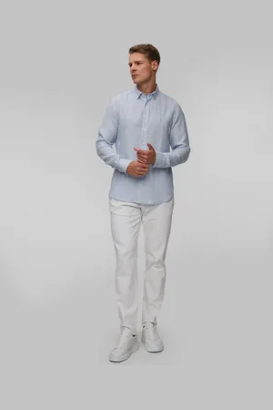 Bogner Chemise en lin pour hommes Timi