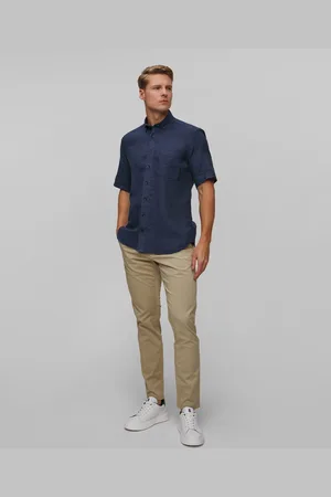 Bogner Chemise en lin à manches courtes pour hommes Lykos 4