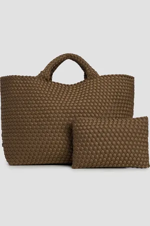 Naghedi Sac à main tressé pour femmes St Barths Large Tote