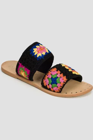 MANEBI Tongs Leather Sandals
