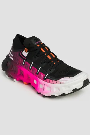 X Bionic Chaussures de trail noires, roses et blanches unisexes Terraskin X00/C