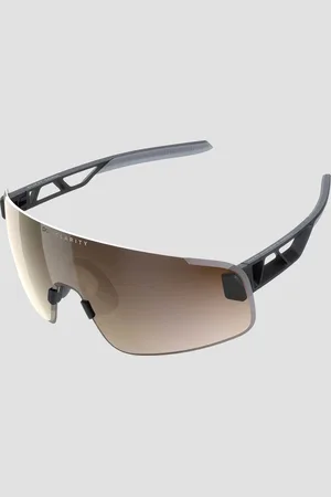 POC Lunettes de soleil noires Elicit Toric avec verres Clarity Trail/Partly Sunny Silver