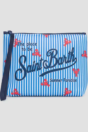 MC2 SAINT BARTH Trousse de toilette néoprène bleue Aline