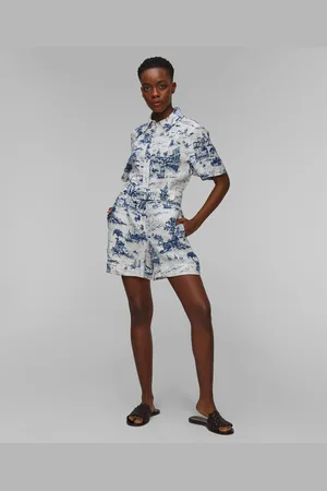 MC2 SAINT BARTH Combinaison en lin pour femmes Carola