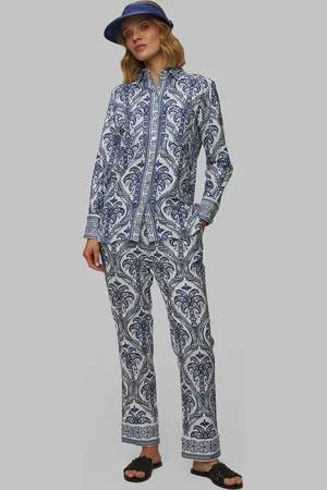 Farm Rio Pantalon pour femmes Tropical Cameo Euroflax™ Lenzing™ Ecovero™