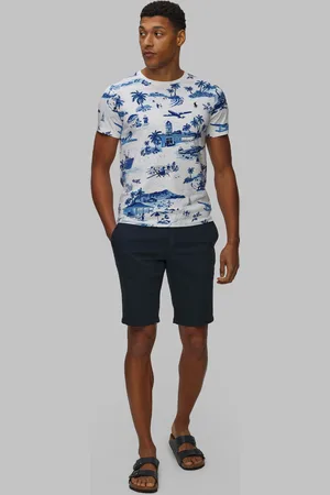 Alberto Short en lin pour hommes Jump-K - Smart Linen