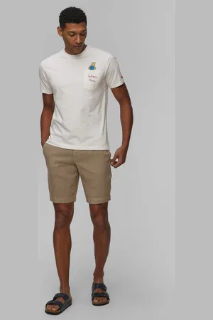 Alberto Short en lin pour hommes House-K - Pure Linen