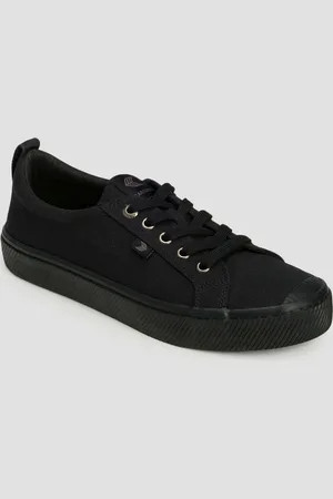 CARIUMA Sneakers pour hommes OCA Low All Black Canvas